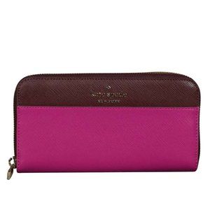 Kate Spade Large Staci Continental Wallet in Pink Multi